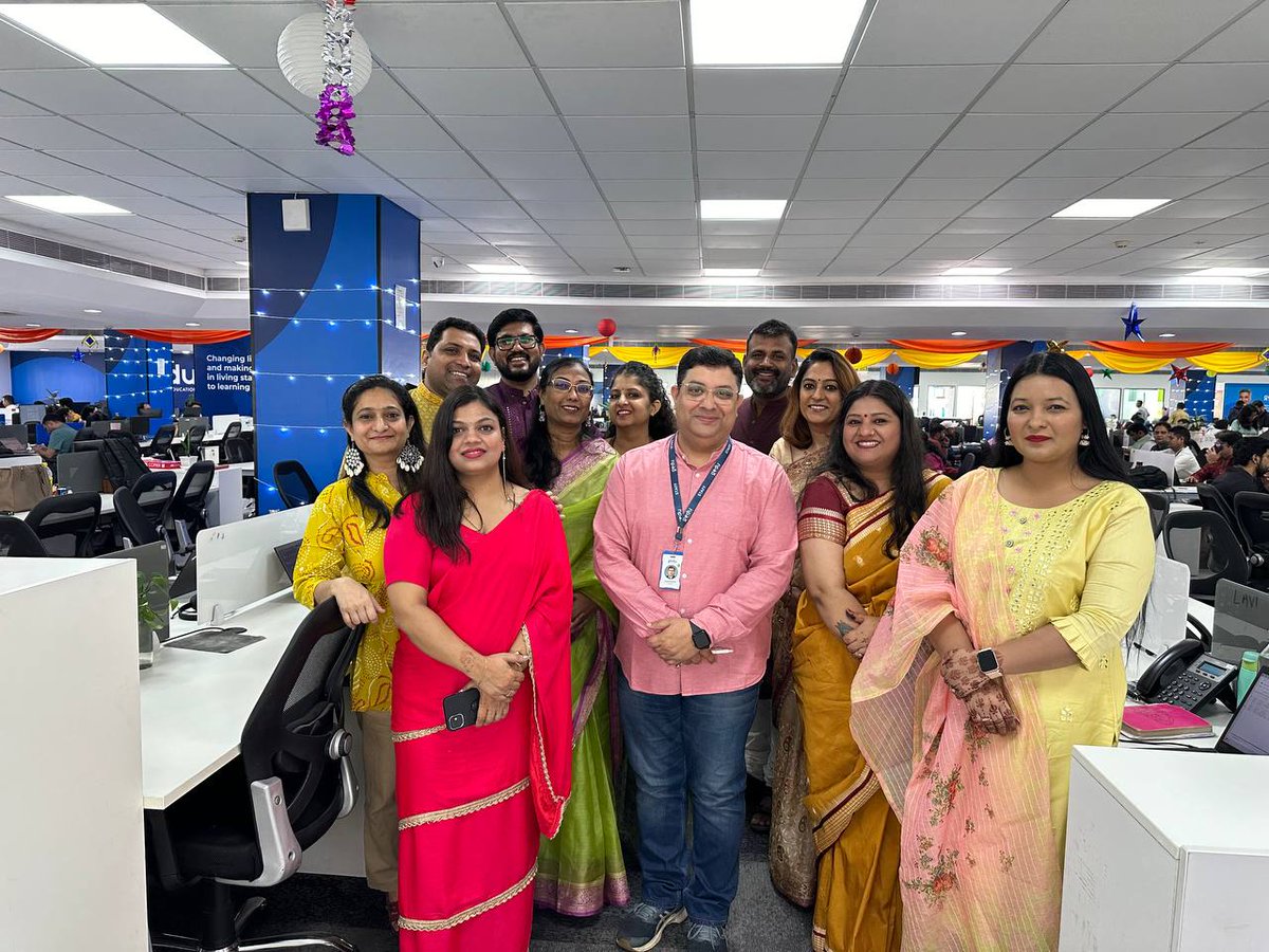 services59783's tweet photo. Our Diwali celebration at #GEDUServices was filled with unforgettable moments!

This celebration wasn’t just about traditions; it was about creating memories together as a team, spreading light, happiness, and a sense of togetherness.

#DiwaliCelebration #FestivalOfLights https://t.co/suQkZYRxcQ