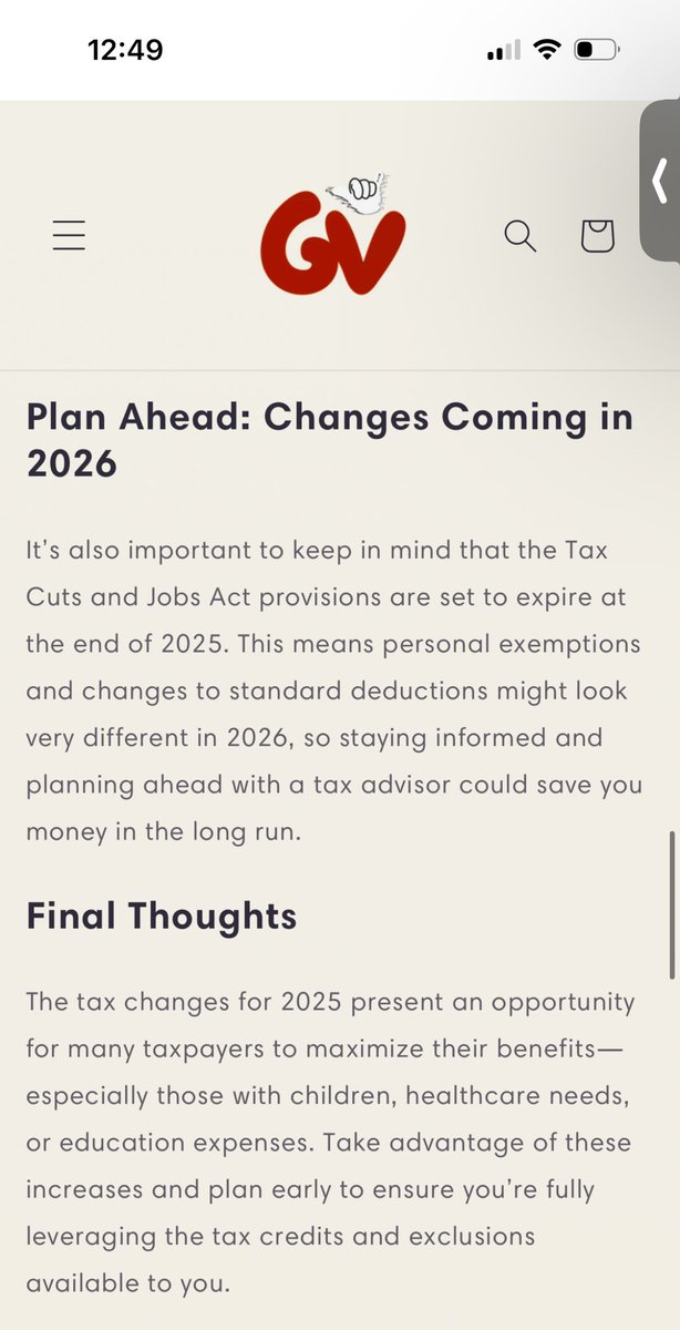 Good_vibesnyc's tweet photo. Tax advantages for 2025 tips 💎 https://t.co/YoZkEK62Bb