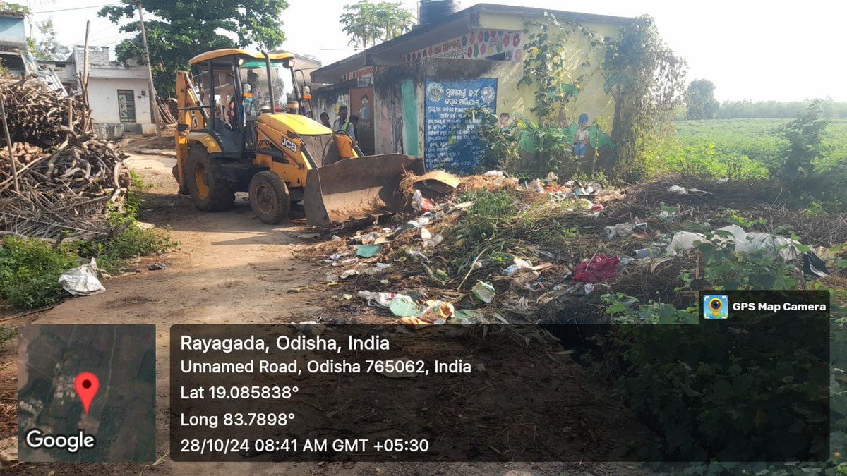 Today sanitation activities