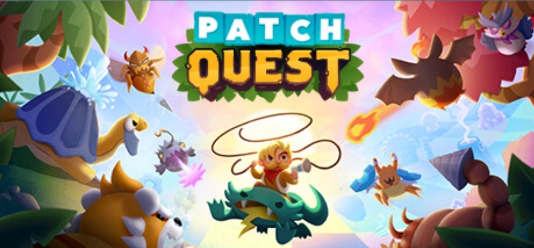 HarutaniMisaki's tweet photo. こんはる♡
「PatchQuest」やってくよん🙌💕
探索も楽しいし、ペットも飼えてアクションもめっちゃ楽しい♡
どんどん奥に進んでいきたくなる！でもその分難易度も上がっていくのだ…
秘宝の為に頑張るぞー🤩
 #PatchQuest  #Vtuberだって推されたい  #Twitch 
https://t.co/Be82wWojLm https://t.co/KvZq9BP9f1