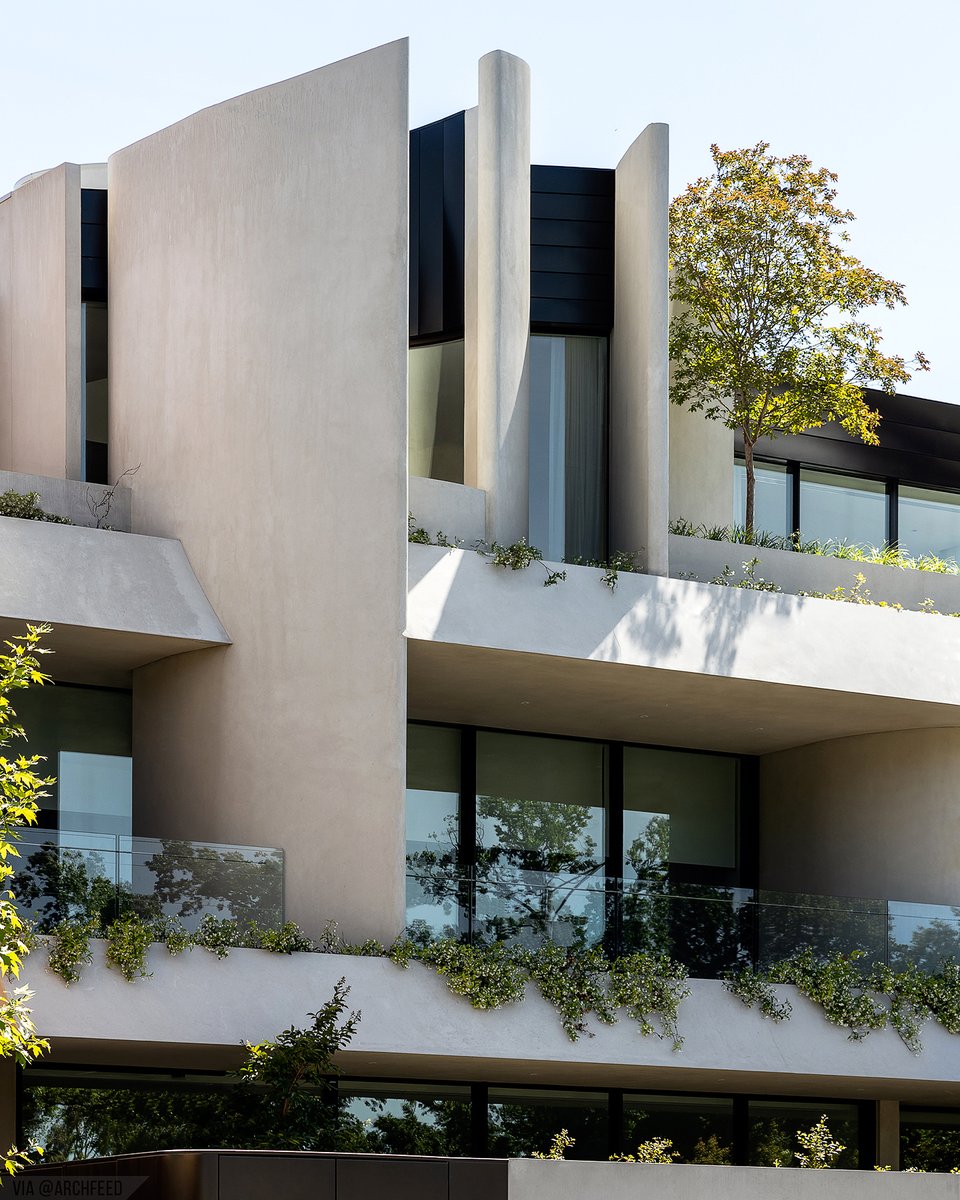 Archfeed_'s tweet photo. 𝗙𝗮𝘄𝗸𝗻𝗲𝗿 𝗛𝗼𝘂𝘀𝗲 | 𝗕𝗘𝗨𝗟𝗔𝗛 + 𝗥𝗼𝗯 𝗠𝗶𝗹𝗹𝘀 𝗔𝗿𝗰𝗵𝗶𝘁𝗲𝗰𝘁𝘂𝗿𝗲 &amp; 𝗜𝗻𝘁𝗲𝗿𝗶𝗼𝗿𝘀

Fawkner House is a limited collection of nine large-scale residences, positioned within the exclusive Domain precinct of South Yarra and commanding views over Fawkner Park. https://t.co/MpoN7Aq0MY