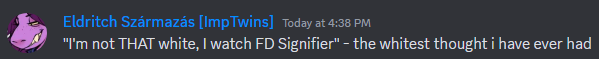 i'm so sorry <a href="/FDsignifier/">Famous Wealthy Youtuber F.D Signifier</a> i am not beating the allegations on behalf of being one of your viewers