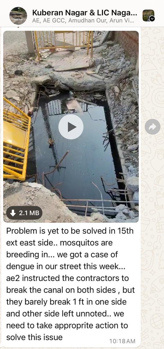 Commonmans7's tweet photo. ⁦@chennaicorp⁩ ⁦@mkstalin⁩ ⁦@Udhaystalin⁩ Please help to resolve the issue.newly storm water drain is not working properly.15th street Kuberan nagar madipakkam https://t.co/BHEHCv86e5