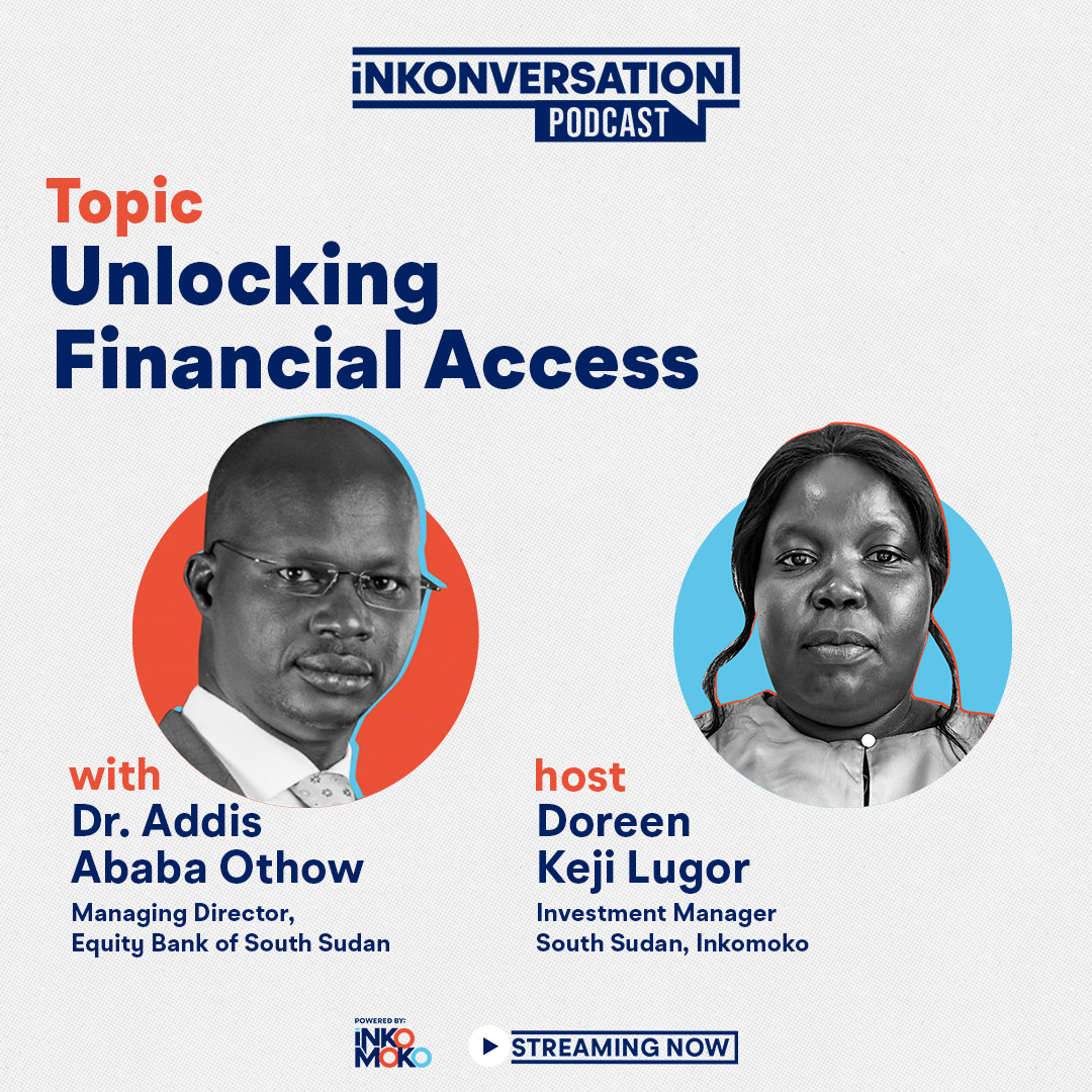 ICYMI: Join us as Dr. Addis Ababa, MD of Equity Bank South Sudan, explores how digital platforms and financial education are bringing financial inclusion to underserved communities.

Listen here:
spoti.fi/3Ug7uRs
apple.co/4h9km5D

#SSOX #ssot