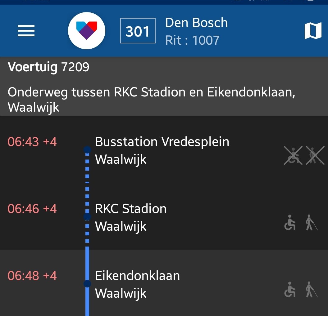 Marjon277's tweet photo. @Arriva_NL Snap nooit goed hoe je al 4 min. te laat kan starten https://t.co/tViLkbmJxN