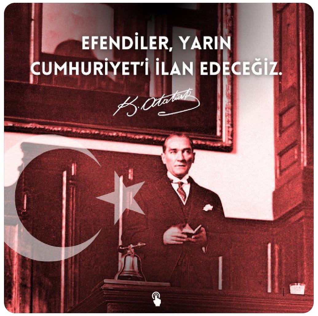 Yakup25411's tweet photo. 101.Yıl kutlu olsun. https://t.co/RJJMVi4pIg