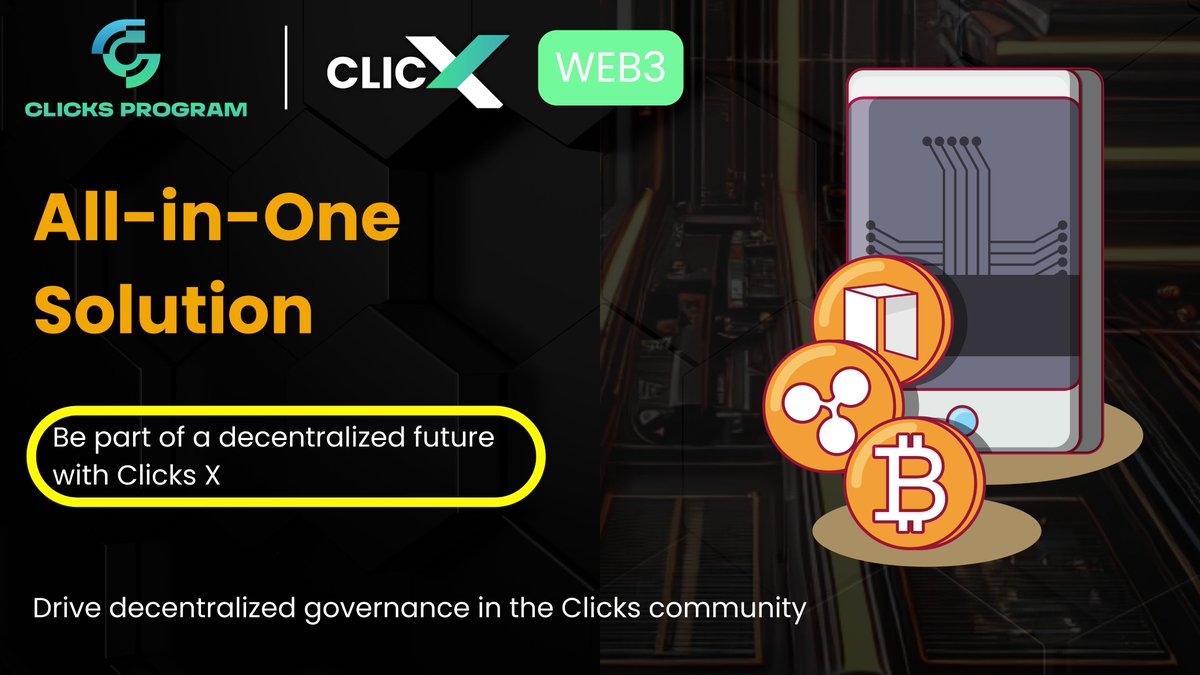 ClicksX_IM's tweet photo. π± All-in-One Solution:
Manage digital assets, chat securely, and be part of a decentralized future with Clicks X.
Dive into Web3βs best-kept secret today!
#ClicksX #DigitalWallet #FutureOfCommunication #Clickstoken #CDAO #Defi #Blockchain #Web3 #BNB #Airdrop #AirdropCrypto