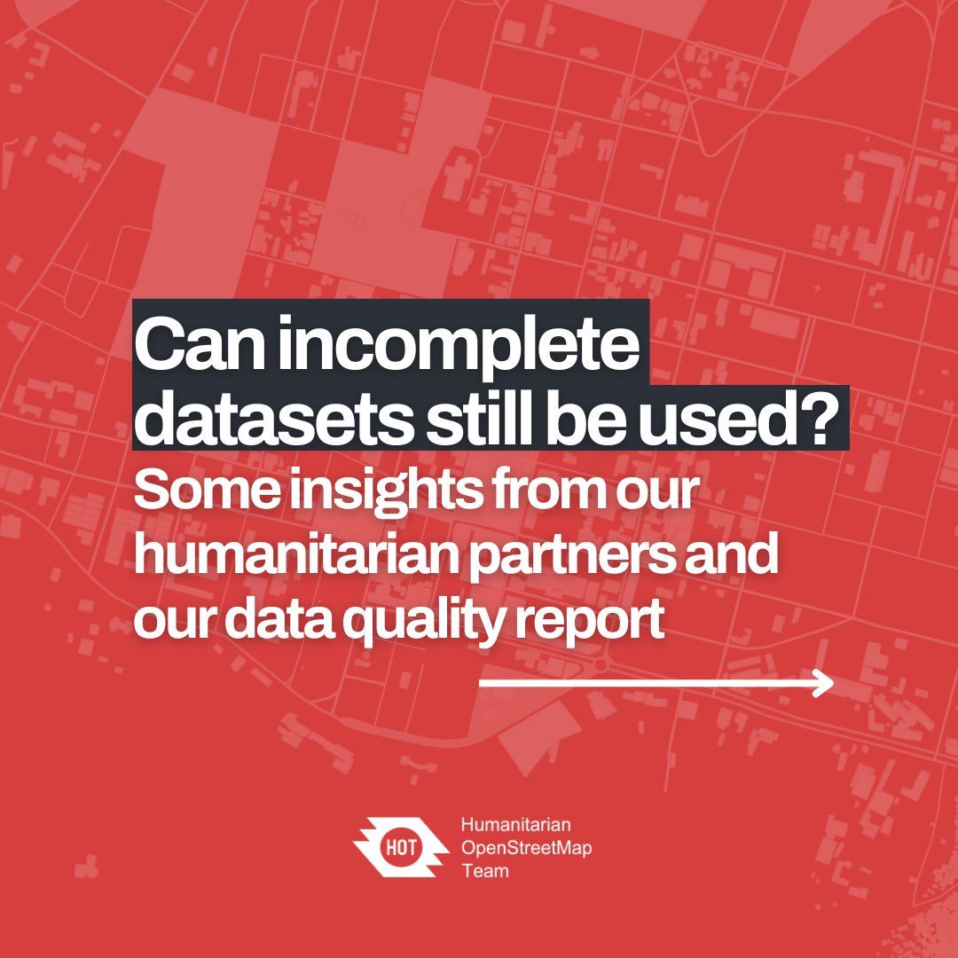 Humanitarian OpenStreetMap Team tweet media