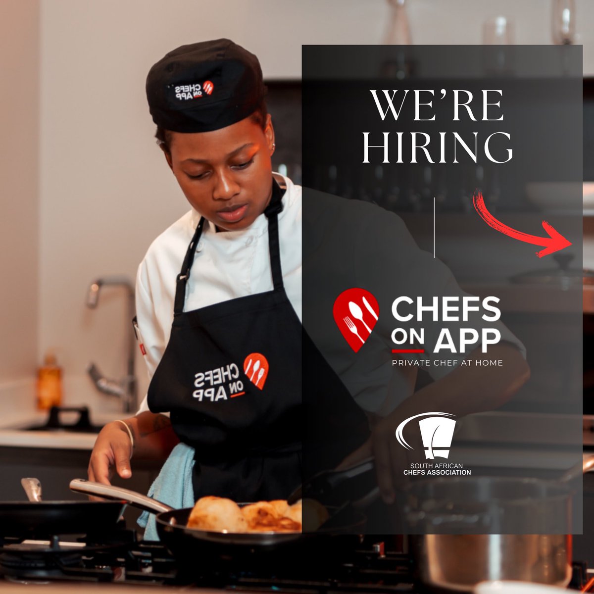 ChefsOnApp__'s tweet image. Ready to join our team of culinary creators? 👨‍🍳🔥

#hiringgauteng #chefs #professionalchef