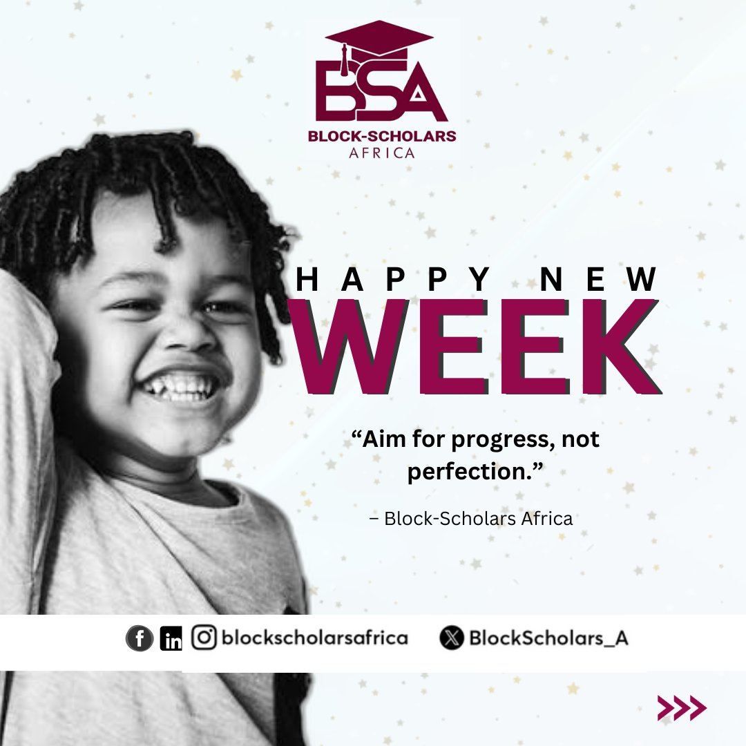 BlockScholars_A's tweet photo. Happy New Week🍷

As we embark on this fresh chapter, let's shift our focus from striving for perfection to making progressive strides. Every small step counts, and those daily accomplishments will cumulatively lead to monumental breakthroughs! https://t.co/gO0JGHSQOI
