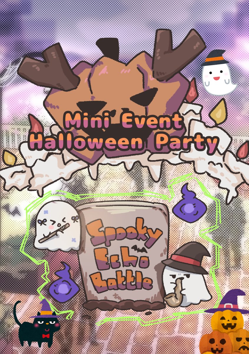 SRKreport's tweet photo. ✦ Mini Event : วันฮาโลวีน #srktoHalloweenP ✦
ระยะเวลาในคอมมู : 31 / 10 / 2024
ระยะเวลาการเล่น : ไม่จำกัด ย้อนหลังได้
ระยะเวลาการเล่นที่ได้รับแสตมป์ : ตั้งแต่วันนี้ - 1 / 11 / 2024
ลิงก์ : https://t.co/Ql9t9fap03 https://t.co/QvK4OAq1yH