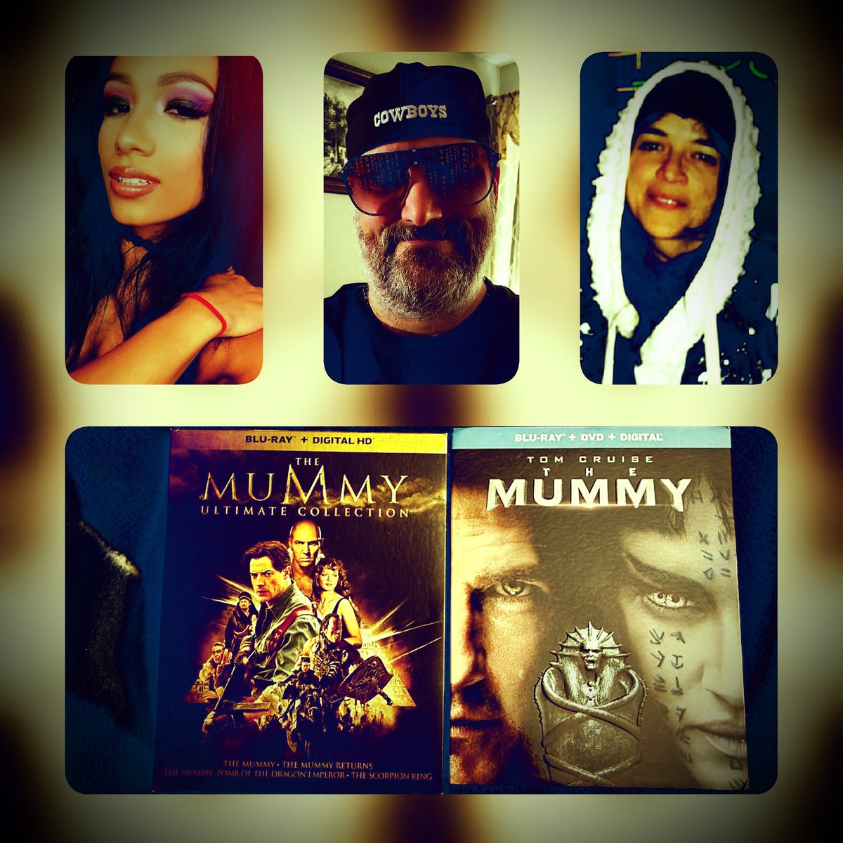 theloveguru619's tweet photo. Can't sleep so I'm watchin #TheMummy Franchise Marathon Boo #HorrorFamily #TeamHorror #HorrorFan #HorrorNation #HorrorLover #Happy #Selfie #CEO #MercedesVarnado #MercedesMoné #MonéKrew #MercedesKrew #MichelleRodriguez #mrodarmy #mrodfamily #Horror4Life #Loyal 😊😍👹💀👺😱🔫🔪💙🧡 https://t.co/q9jcgovERW