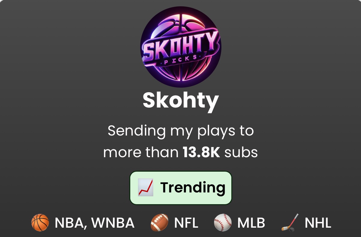Skohty Picks tweet media