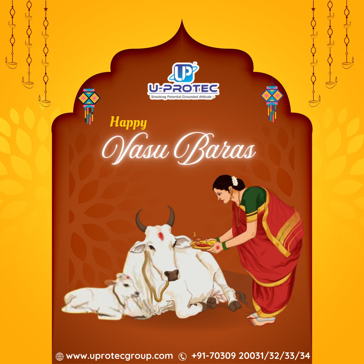 uprotecearthing's tweet photo. Wishing you a blessed and secure Vasubaras!

#Vasubaras2024 #EarthingSolutions #GroundedProtection #ElectricalSafety #EnergyProtection #StayGrounded #FestiveSafety #TraditionAndTechnology #InnovativeEngineering #PowerProtection #SafeConnections #VasubarasBlessings https://t.co/7KGQVfDItR