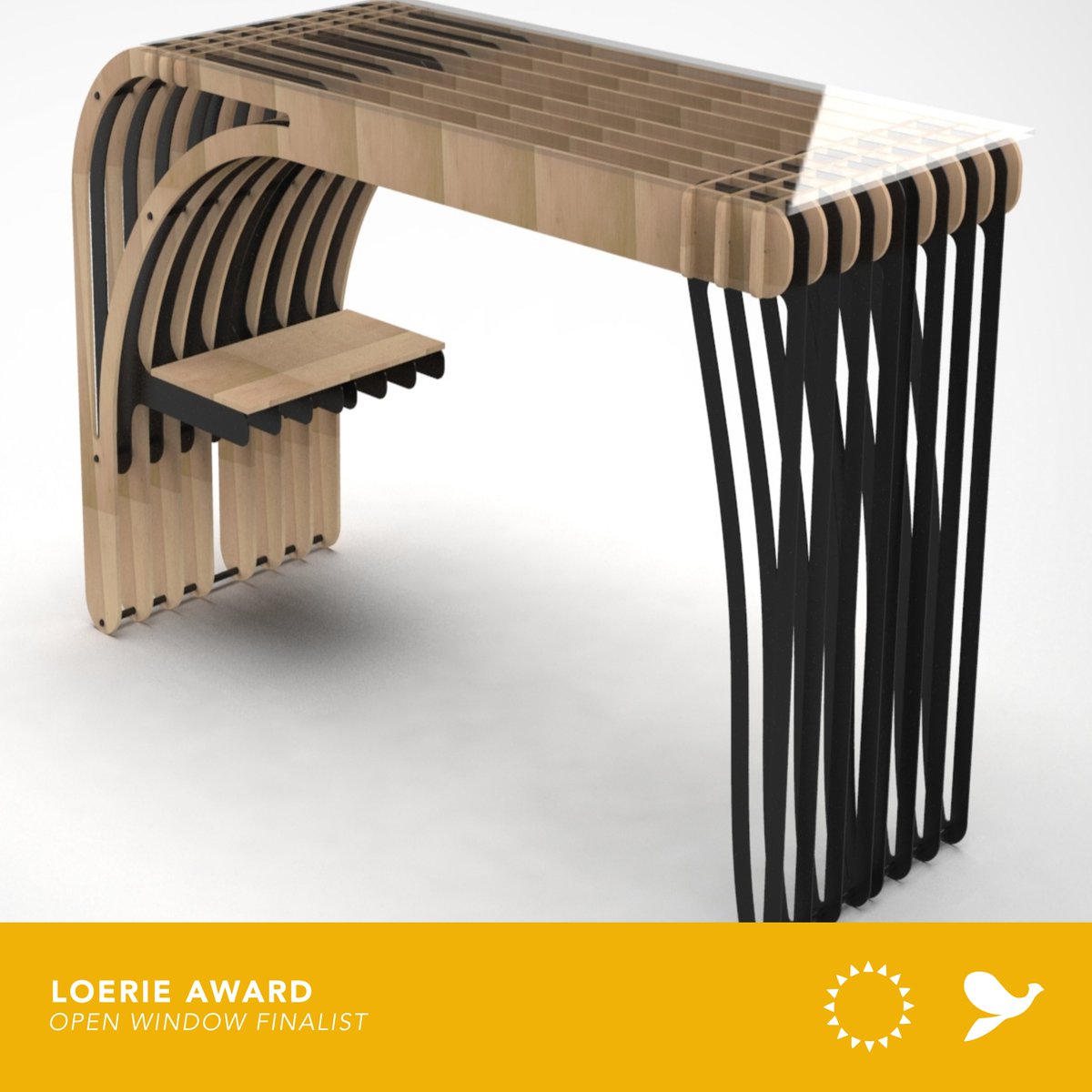 open_window_'s tweet image. Congratulations to Loerie Finalist - Arno Farmer
Project Title: Family Desk
Category: Student – Furniture Design

instagram.com/arno_designs/
#Loeries2024 #Finalists #CreativityUnleashed