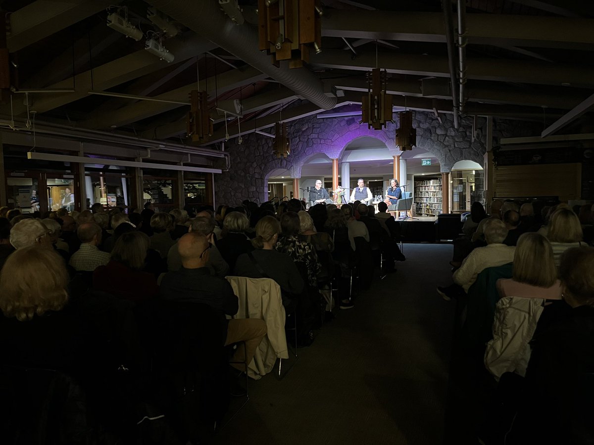 WestVanLibrary's tweet photo. It was a full house in the Library tonight celebrating the launch of
@Puglaas and @Rezadar9
’s new book! Thank you to
@IronDogBooks
for making this happen and to everyone who attended. 📚 #ReconcilingHistory https://t.co/AOJoQf7kvp