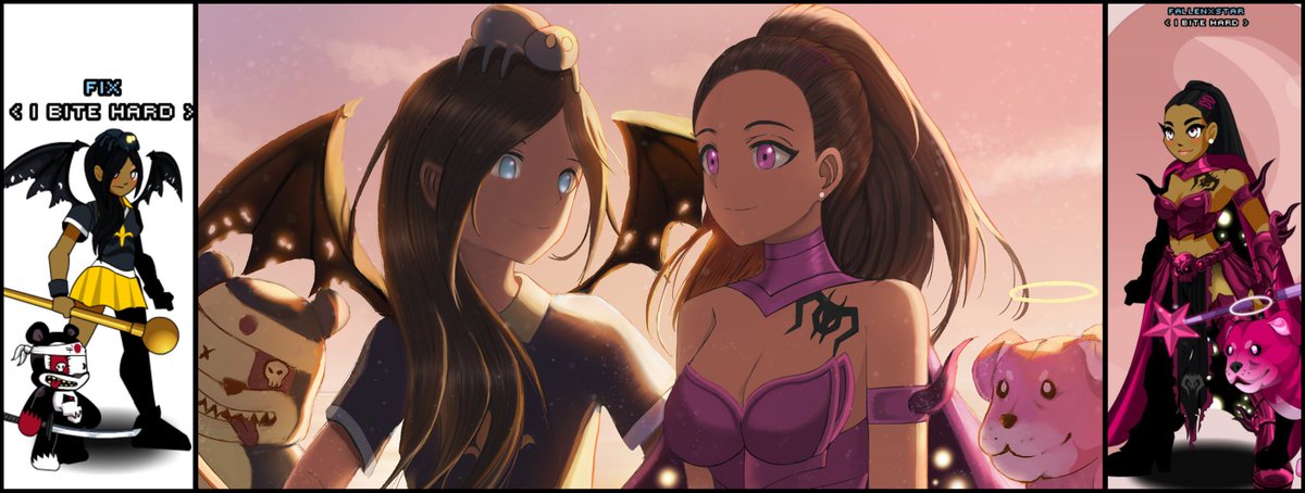 Happy belated birthday to fixie!
Thank you <a href="/IBiteHardAQW/">I Bite Hard AQW</a> for this commission.❤️❤️❤️