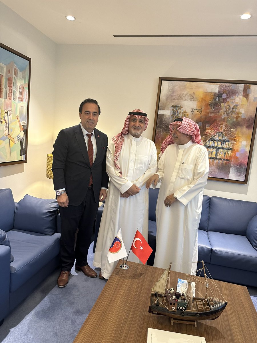 atikuemp's tweet photo. Saudi Arabistan Cidde Belediye Başkanı Saleh Al Türki’yi ATİK Genel Başkanı Aziz Şahin ziyaret etti.
Ziyarette ATİK Saudi Arabistan Başkanı Abdulmajeed Saeed Albatati , İş İnsanı Özcan Kaya’da hazır bulundular. https://t.co/spjWyytnLI