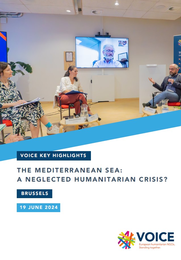From a UN OCHA Humanitarian Response Plan to innovative funding for SAR operations…

Speakers at the VOICE event present actionable recommendations to address the #humanitarian crisis in the Mediterranean Sea.

📢 Read here the full report and the recommendations: