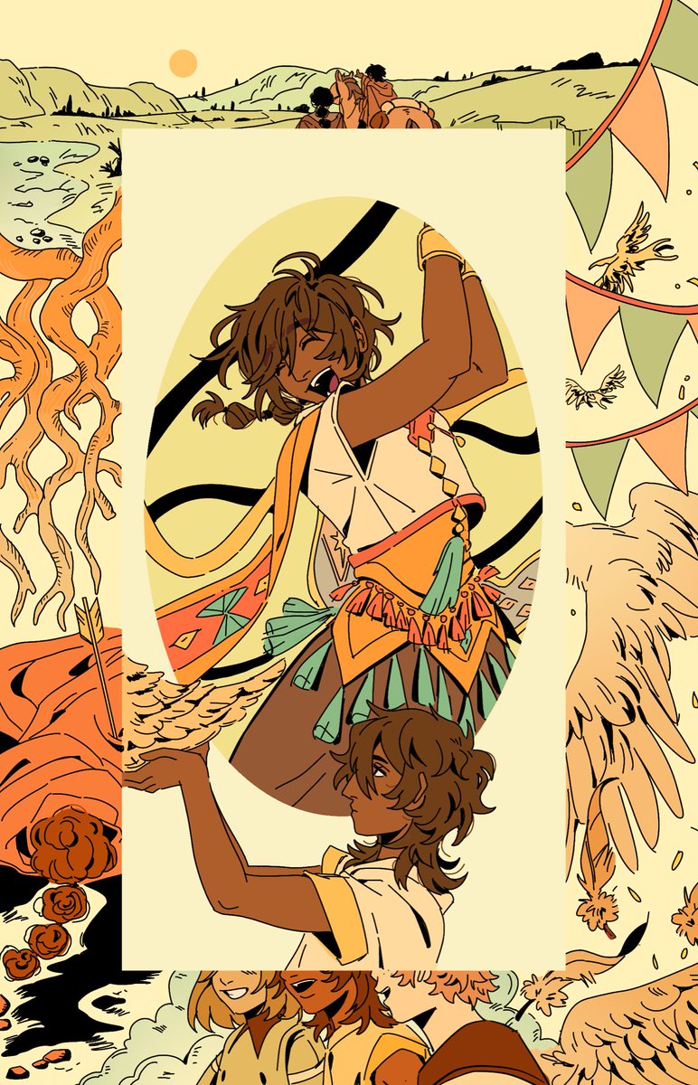 wysteribun's tweet image. my piece for the empower zine...! son boy... 

#Δ帽子 #witchhatatelier