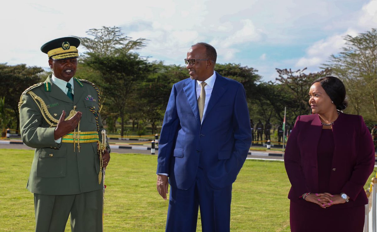KeForestService's tweet photo. The Cabinet Secretary Adan Duale has just arrived for the pass out of KFS Inspector Cadets and Forester Trainees at the Forest Law Enforcement Academy in NYS Training College, Gilgil Nakuru County. https://t.co/lhR7KwjZ4H