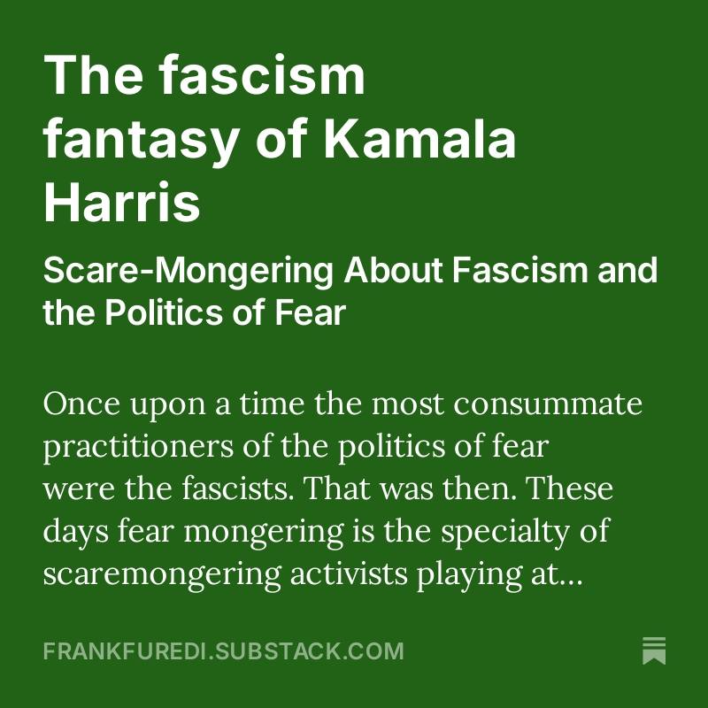 Furedibyte's tweet image. frankfuredi.substack.com/p/the-fascism-…