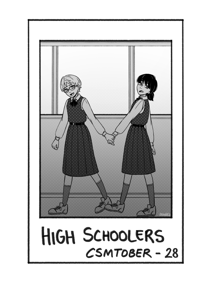 Day 28 : High Schoolers  

#CSMTOBER #chainsawman