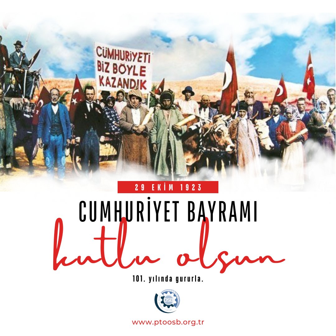 Cumhuriyet, özgürlüğümüzdür. Cumhuriyet, aydınlık yarınlarımızdır. 
29 Ekim Cumhuriyet Bayramımız kutlu olsun.