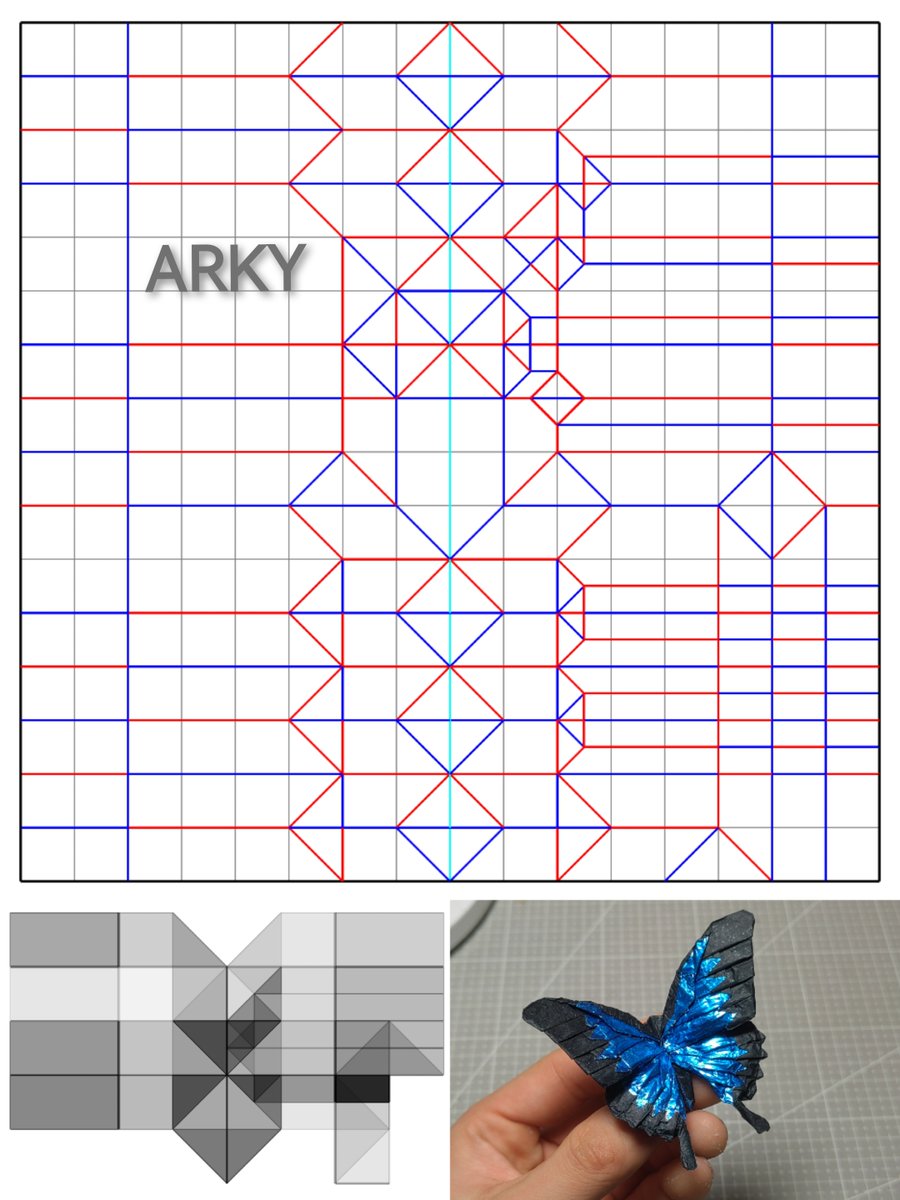 butterfly
designed&amp;folded by me