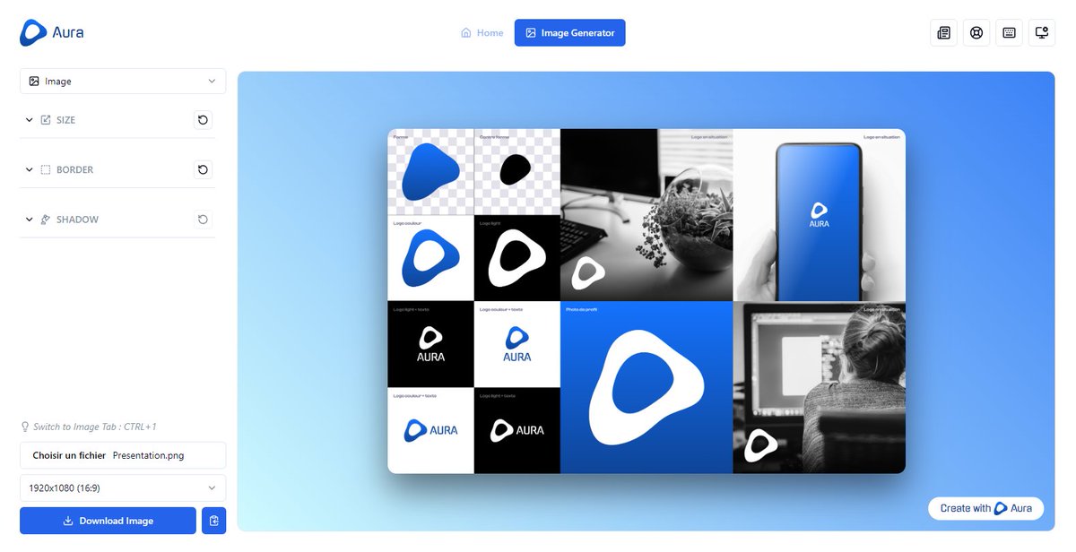 baptiste_lechat's tweet image. 🚀 Lancement officiel d'Aura ! 🌟
Aura, mon générateur de visuels pensé pour simplifier la création de contenus est enfin disponible ! 🎨
Crée en un peu plus d'un mois sur mon temps libre, Aura est actuellement 100% gratuit, sans aucune limitation. 👇
