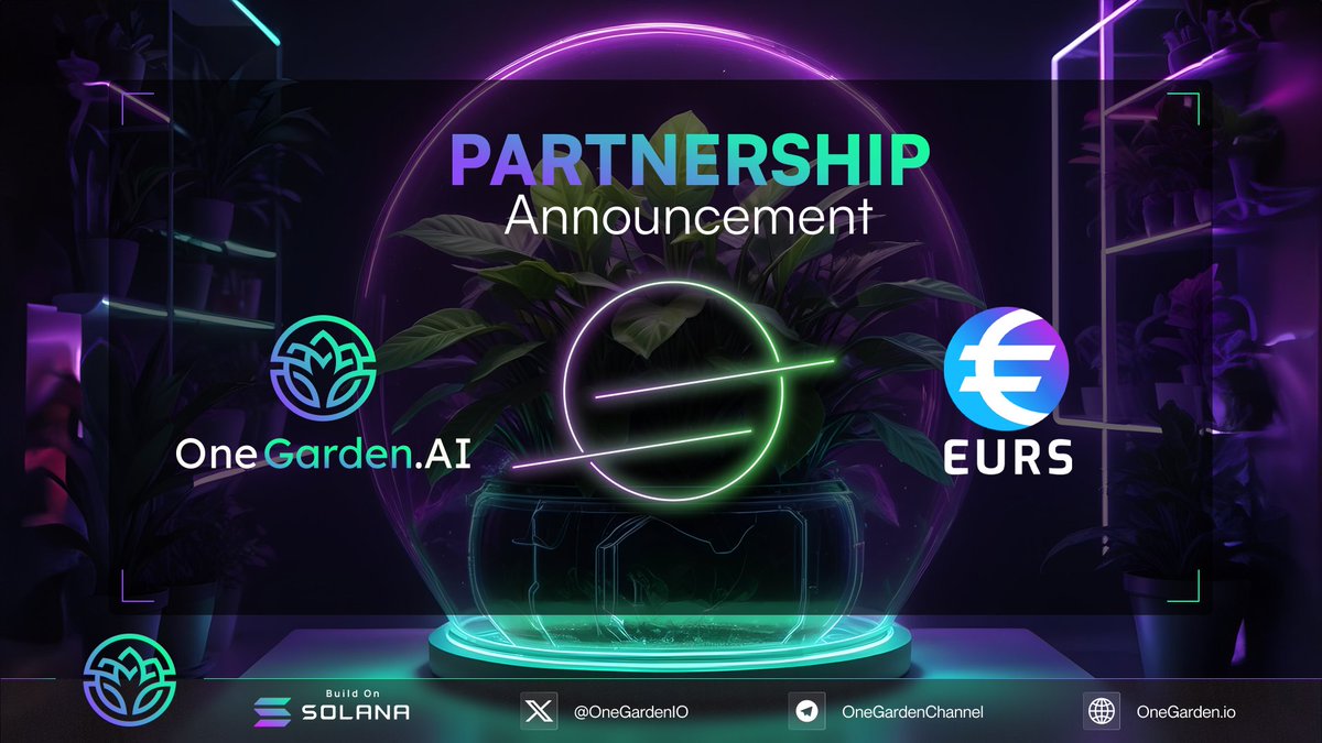 🌳 Partnership Highlight: One Garden AI x STASIS 

<a href="/stasisnet/">STASIS/EURS</a> is a European Web3 fintech company developing customer-friendly instruments to manage digital currencies and public blockchains for payments, settlements, e-commerce, and DeFi.

STASIS has issued and managed EURS