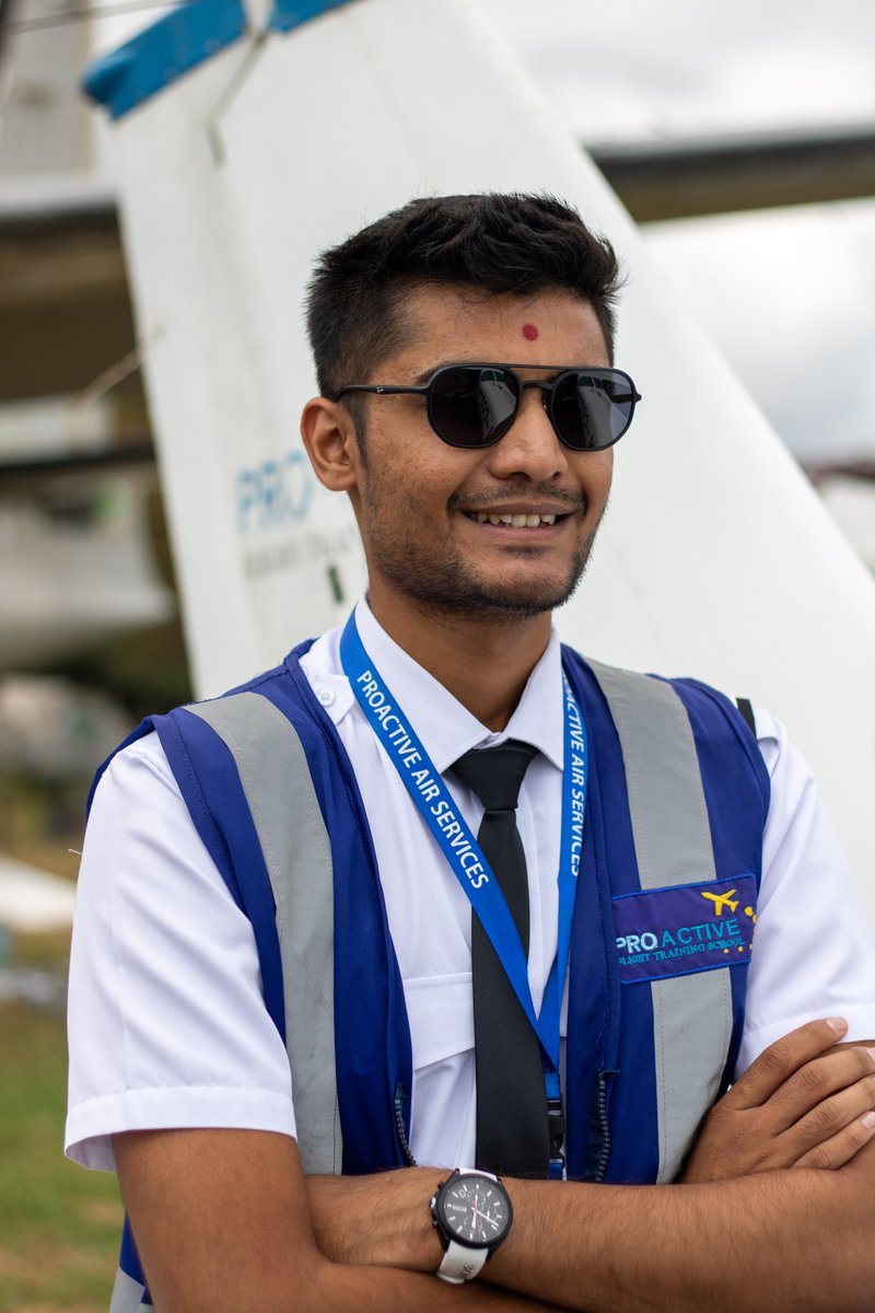 ProactiveFlight's tweet image. Celebrating the light of knowledge and dedication this Diwali season! Meet Pranav, one of our proud alumni who recently completed his CPL and now serves as our Safety Pilot. His journey from student to mentor reminds us of the bright futures our training ignites. ✈️ #Diwali