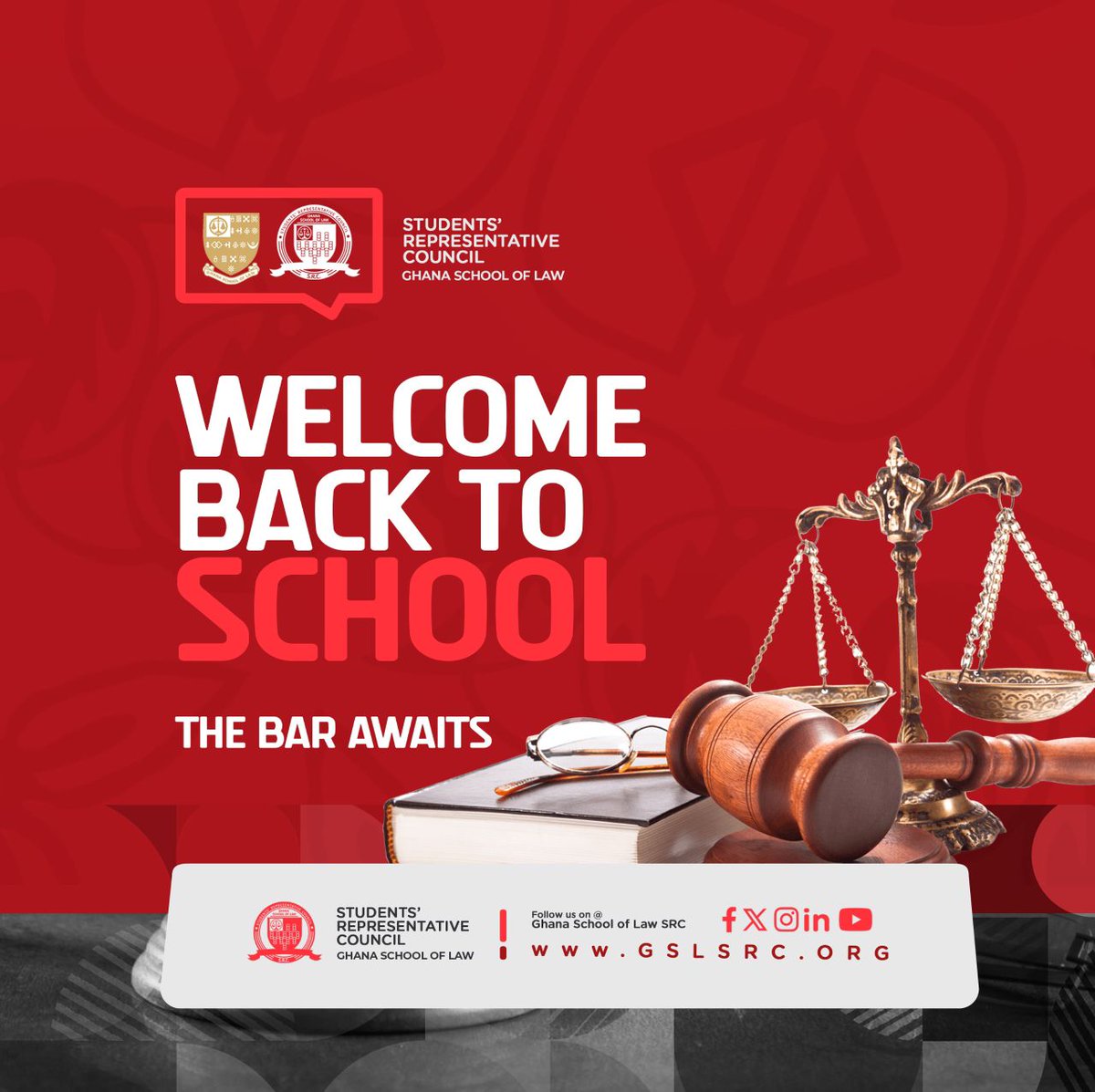 SRCGhlawschool's tweet photo. The Bar Awaits... https://t.co/eHyLr51Tr5