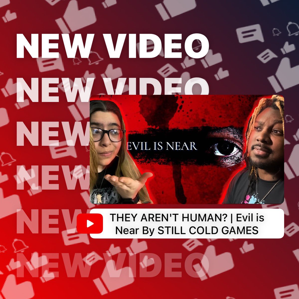 ChiefGuala's tweet photo. THEY AREN'T HUMAN? | Evil is Near By STILL COLD GAMES https://t.co/TEnnCyQaHj via @YouTube https://t.co/hQY4wP6p0d