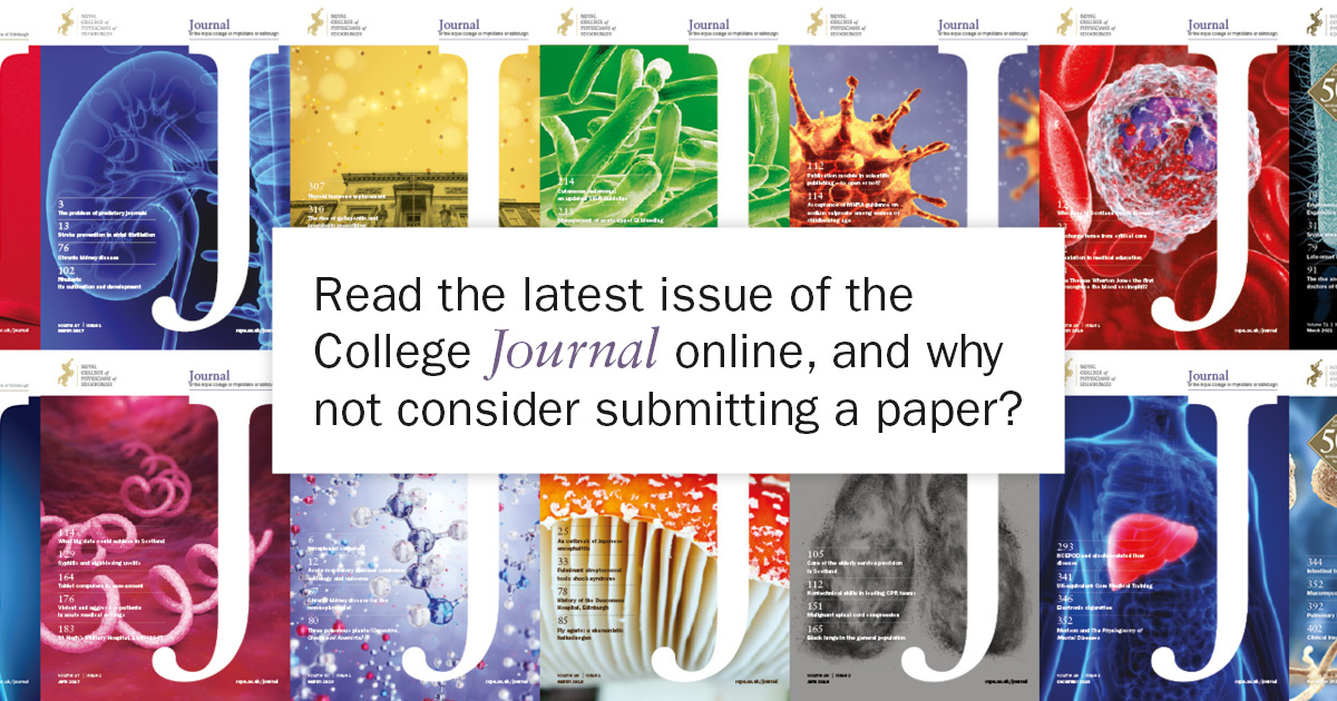RCPEdin's tweet photo. In the latest issue of the Journal an original article by Preston et al explores how less than full-time training is becoming a popular choice for many resident doctors.
The full issue of the JRCPE can be found here: https://t.co/BxC4f7h5ZP #JRCPEchat #MedTwitter https://t.co/7kHL7BXjBn
