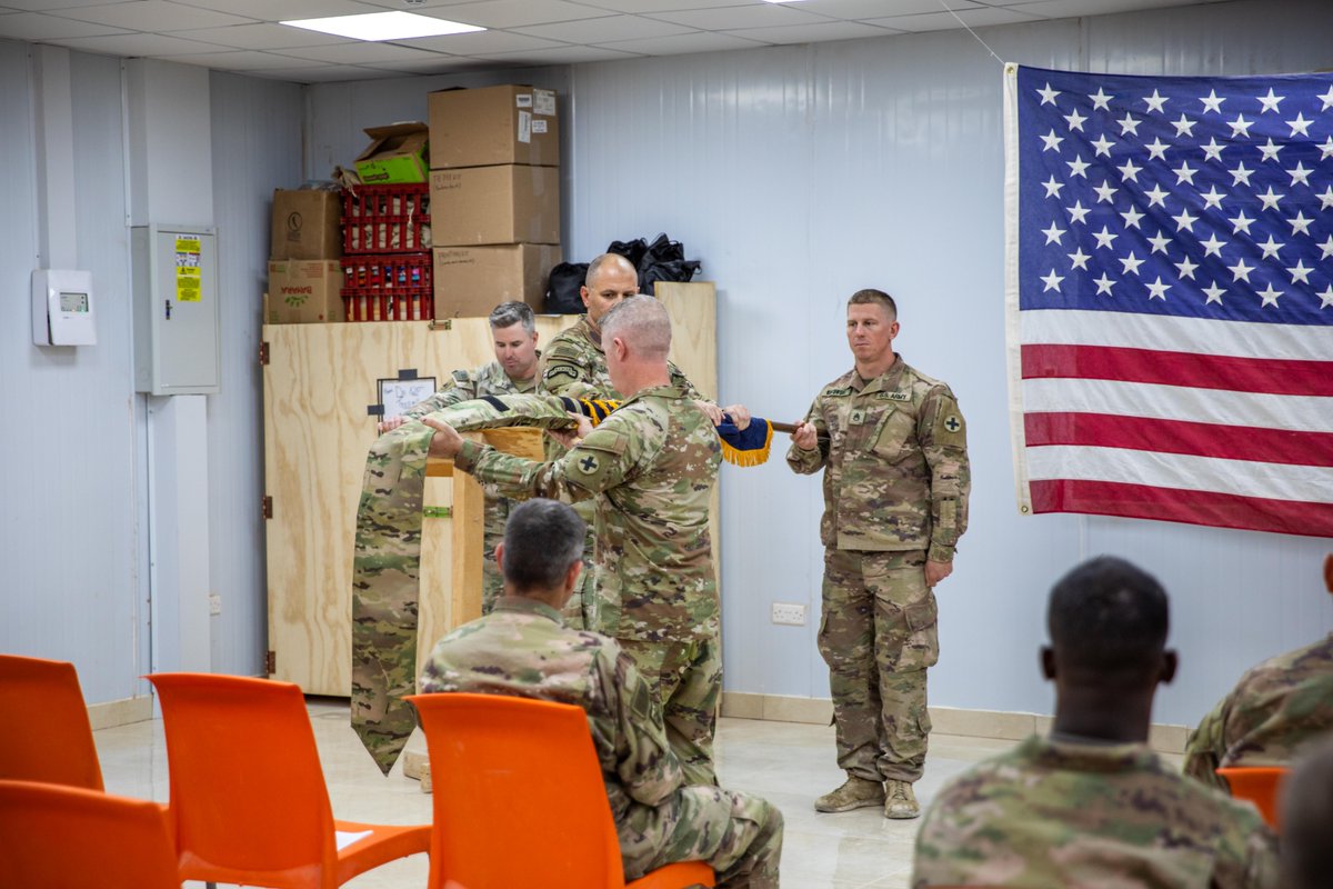 TFSpartan's tweet photo. Recently, we celebrated the Transfer of Authority ceremony between Task Force Sentinel and Task Force Bayonet. A huge thank you to Task Force Sentinel for their exceptional service as Task Force Bayonet steps up to lead. https://t.co/c5BF1e4GbE