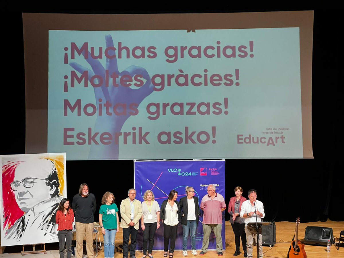 Miquel_R_C's tweet photo. El XX Congrés de @UECoE3, el Congrés estatal del cooperativisme educatiu, ens deixa el Manifest "Construint una Economia Social educativa i transformadora". Dies intensos d'un Congrés viscut amb estil i continguts cooperatius. Seguim! 🤝🤝🤝🤝 #Educart #SomCooperativa https://t.co/L4HKbymcvl
