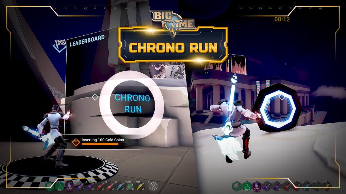 これまでのところ、Chrono Runイベントで最速のタイムを出したのは誰ですか？
スクリーンショットを投稿してください！