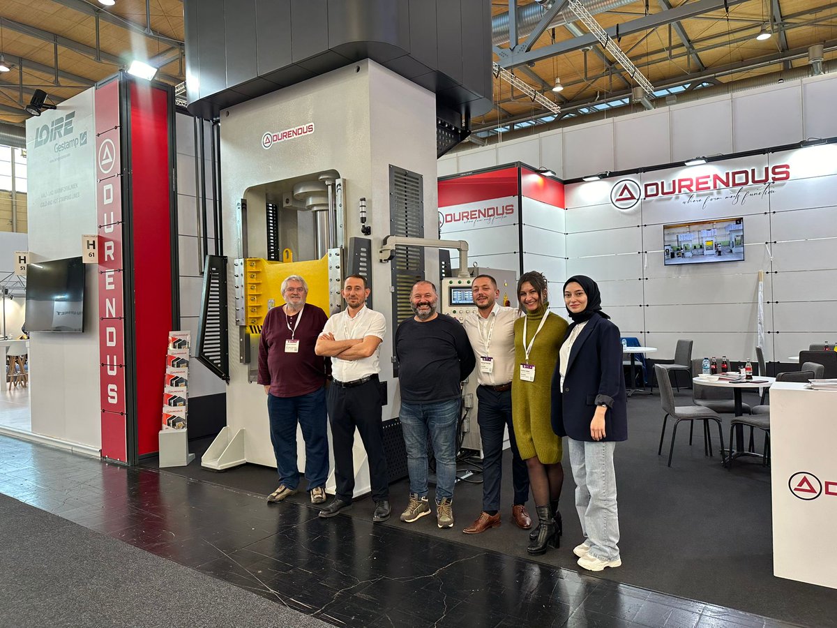durendus's tweet image. Euroblech 2024 brought us face-to-face with industry leaders, allowing us to share our latest innovations and spark new collaborations. Grateful for the support from our dedicated team and everyone who stopped by to connect with us!
#EuroBlech #Durendus