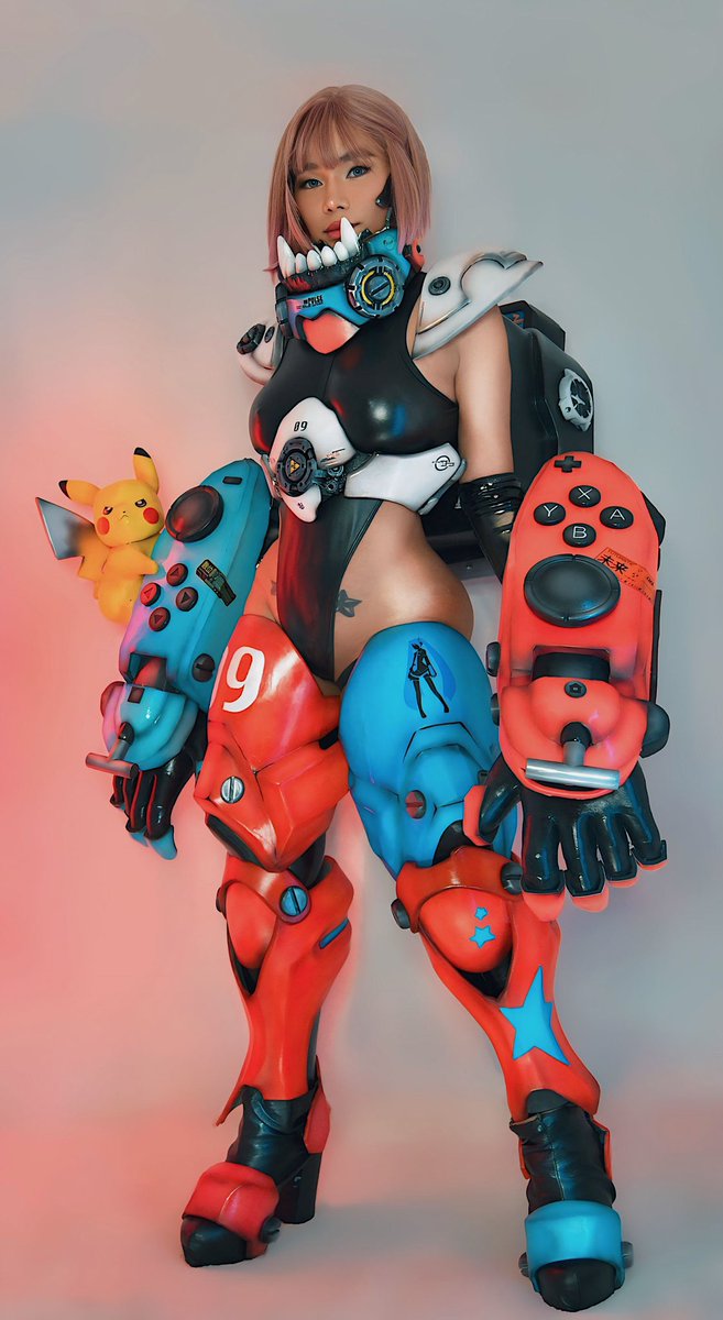 🆒Switch拟人化，very cool
From：@Nami_oh_yeah https://t.co/qgDWheuAYY