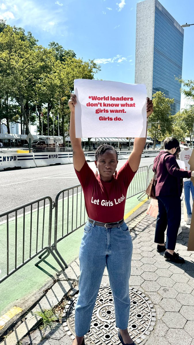 World Leaders, the fact is you don’t know what girls want, Girls do.

It is time to listen to girls and to recognize the power of girls as leaders in tackling both our communities’ and global challenges. 
Because when girls are given the opportunity to lead, they inspire change,