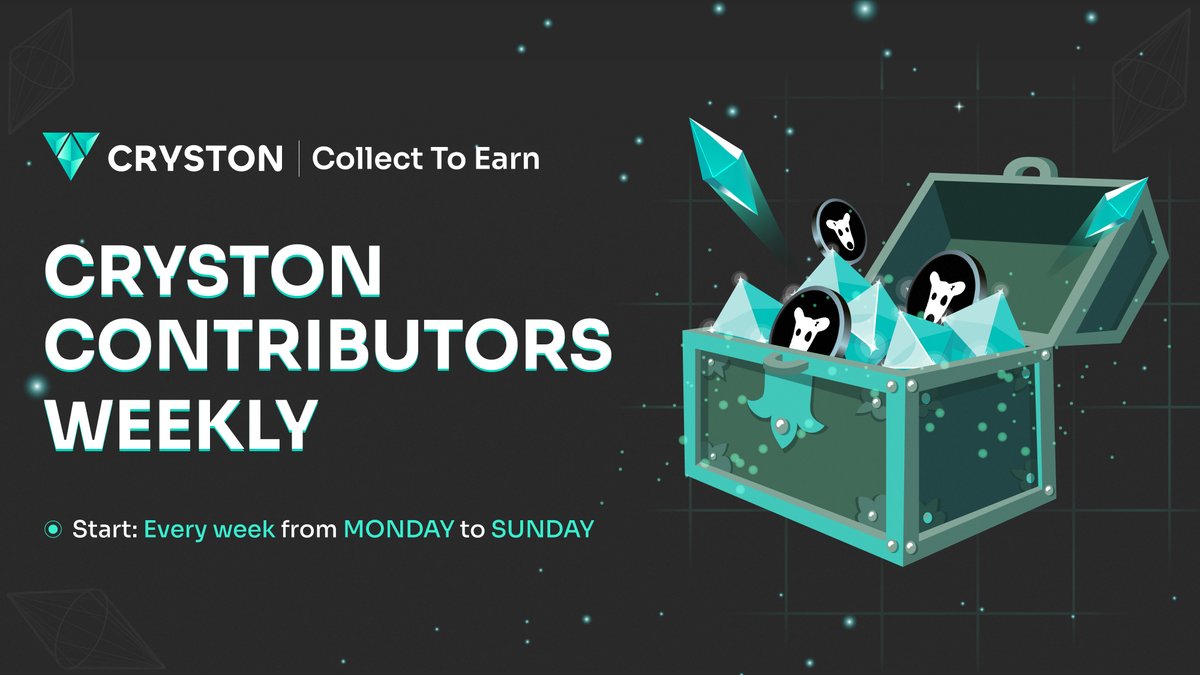 Cryston | Collect to Earn tweet media