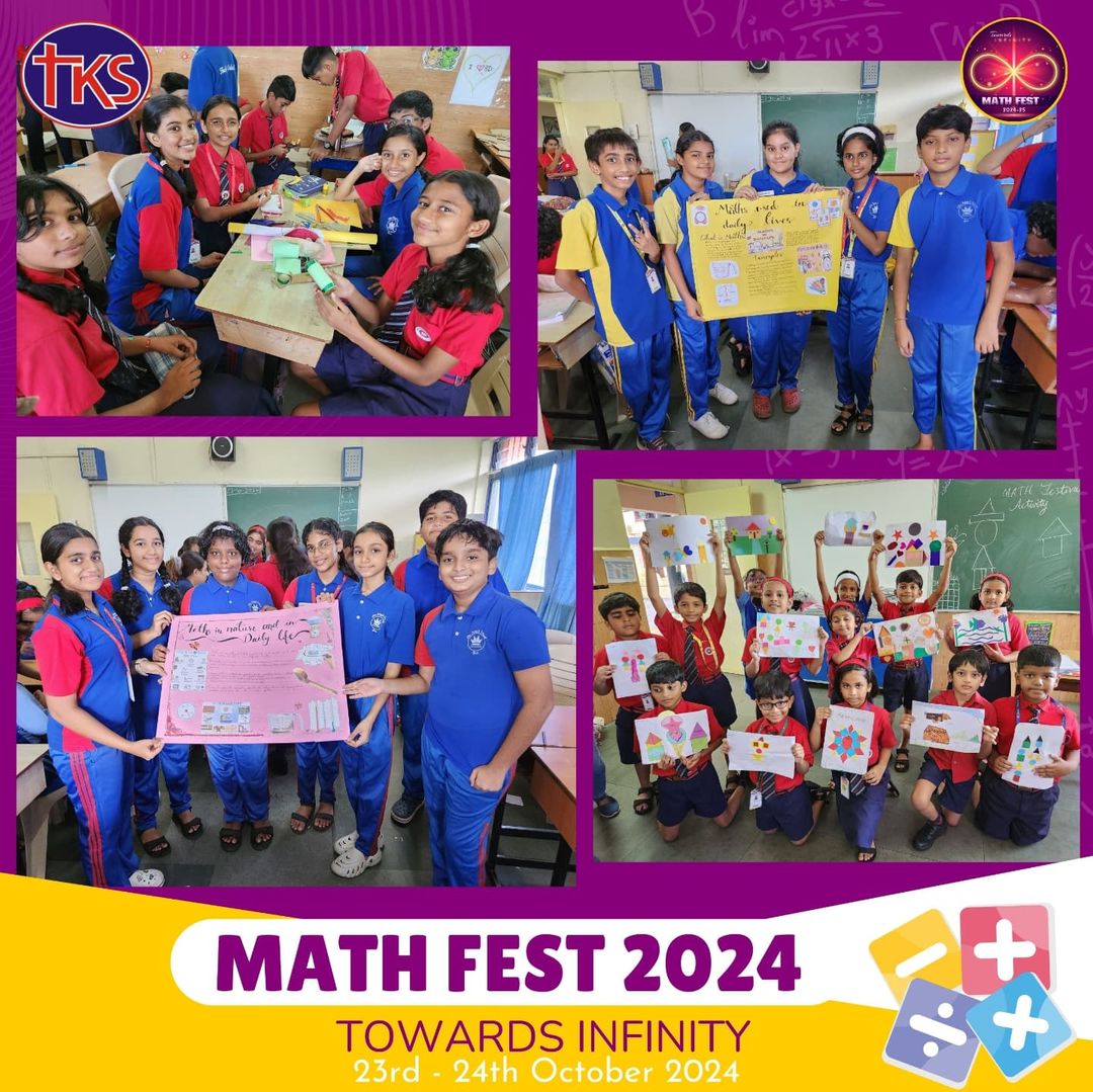 thekingschool's tweet image. The King&apos;s School celebrated Math Fest with great enthusiasm.

The 2 days-23rd &amp;amp; 24th October, were filled with fun activities, engaging games, &amp;amp; excitement celebrating the theme-Towards Infinity.
Let’s keep the math spirit alive in all of us!

#MathFest #TowardsInfinity #TKSGoa
