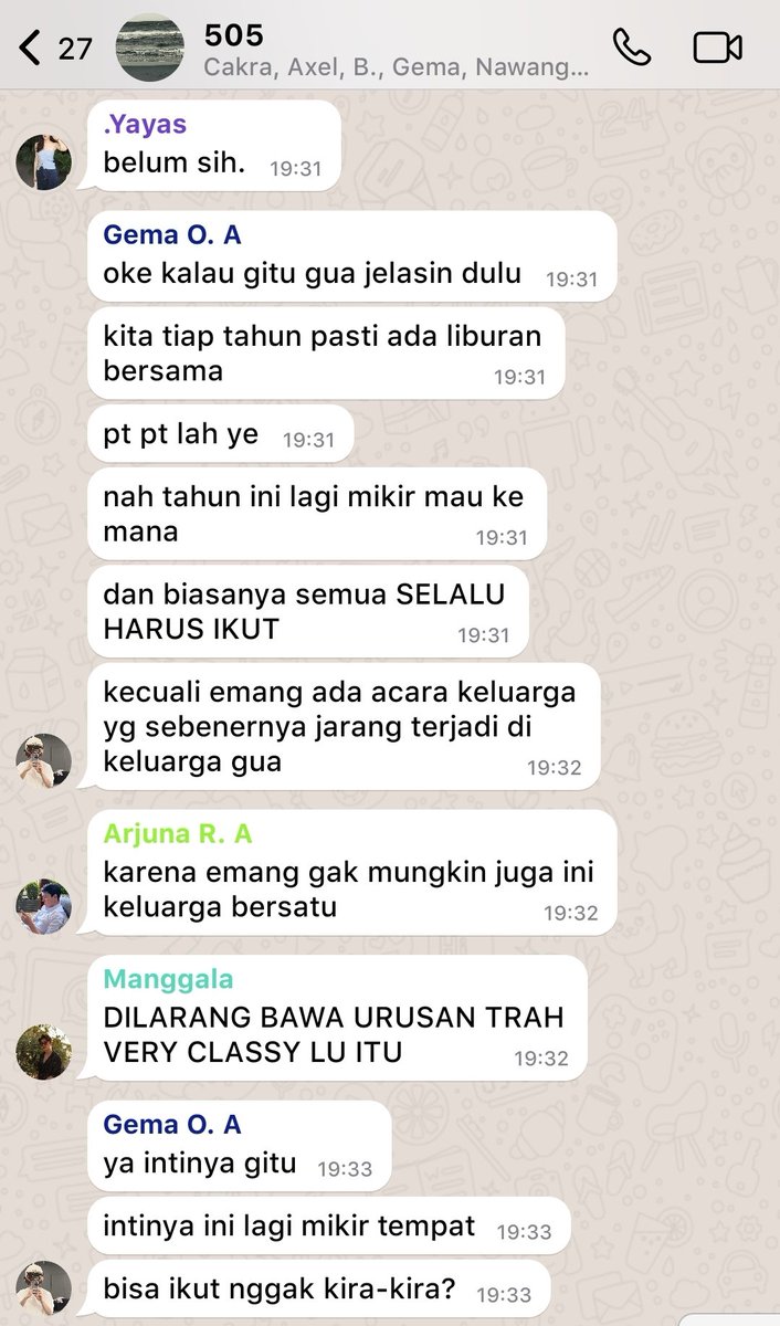 hujanmimpi's tweet photo. sekian dan sekain, memang ini grup isinya jadul banget. pt pt is patungan. ya ampun tua!!!

#RanTang era https://t.co/t8E60w14Wc