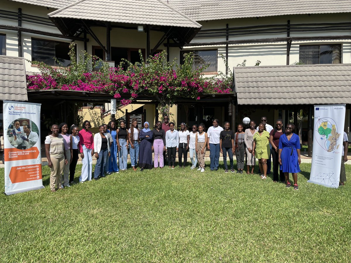 UbuntuNet's tweet image. Kicking off the #UC2024 week with the 2nd UbuntuNet Alliance Women Hackathon! 
21 young ladies will be guided in developing digital solutions for research and education in Africa!
@AC3_News