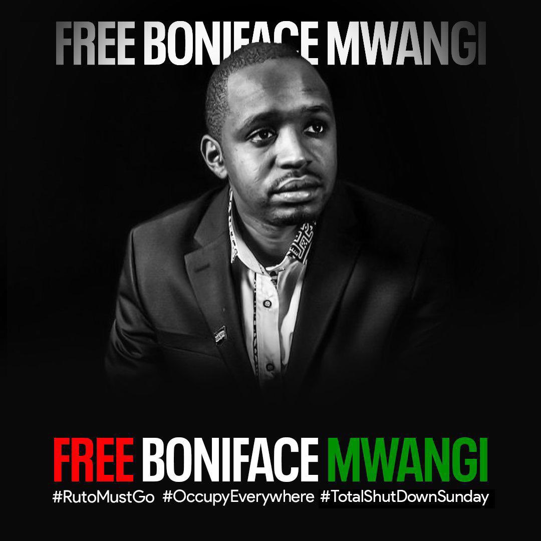 kiruik's tweet photo. The lasting memory we will have of that murderous president is that he turned the police into his personal squad for abducting Kenyans #FreeBonifanceMwangi #FreeBoni https://t.co/q01v8JLTFH