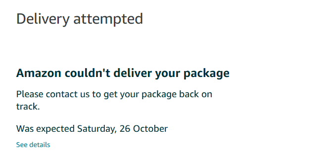 UrbanBaul's tweet photo. Is @amazonIN  running an intentional fraud here? 
1. No delivery attempts made in the last 48 hours.
2. The Delivery agent disconnects every attempt to call them. 
3. Chat / Call center executive making promises of immediate actions and updates, none received. 1/2 https://t.co/lCagi1NUje