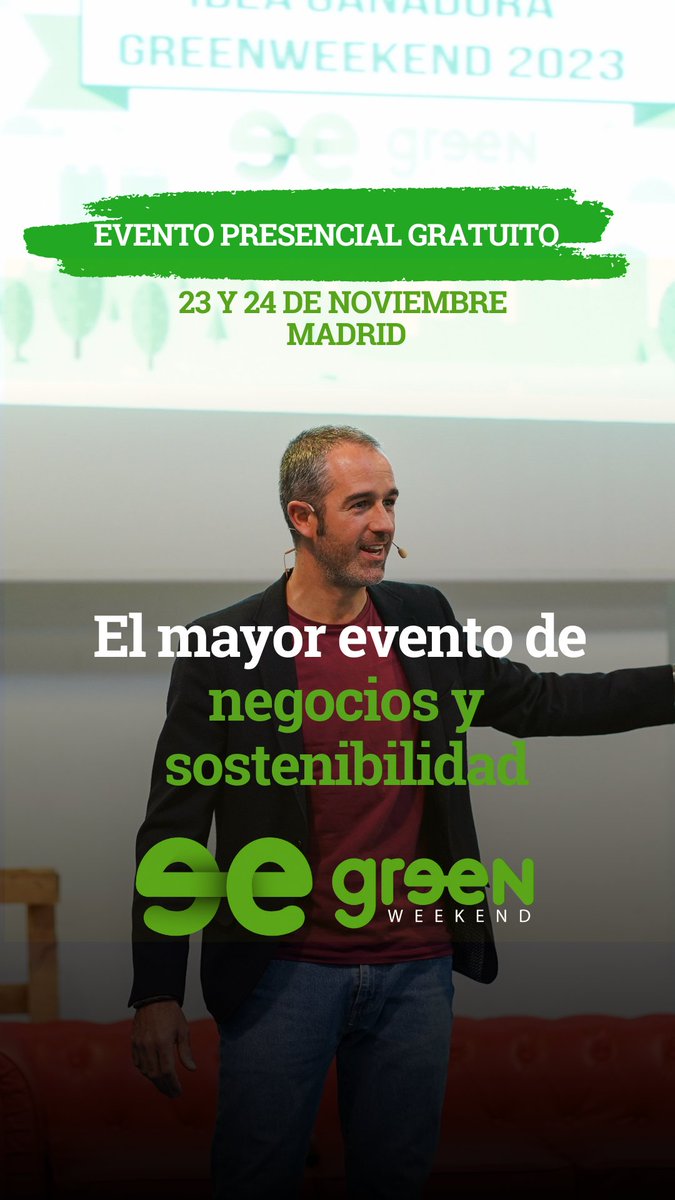 Desde KOAN Consulting estamos colaborando con el evento de referencia del sector del medioambiente y  la sostenibilidad… GREENWEEKEND 2024. 

¿Cuándo y dónde? 
23 y 24 de noviembre 
AJE Madrid, C/ Matilde Díez, 11

greenweekend.org