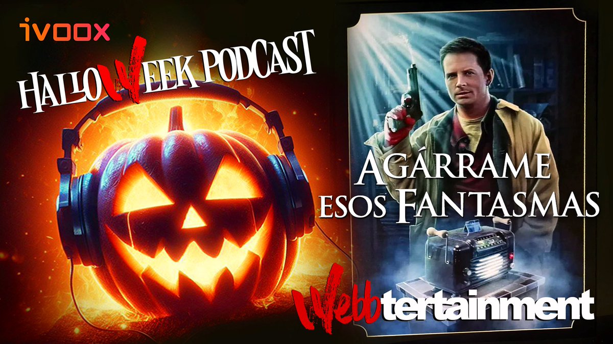 !!!!Tenemos un poltergeist¡¡¡¡¡¡¡
Arranca el #HalloWeekPodcast 🎃
Peliculòn que nos regaló Peter Jackson 
únete a Michael J. Fox y disfruta con…

🎧 AGÁRRAME ESOS FANTASMAS ➡️ bit.ly/2YRxwf0