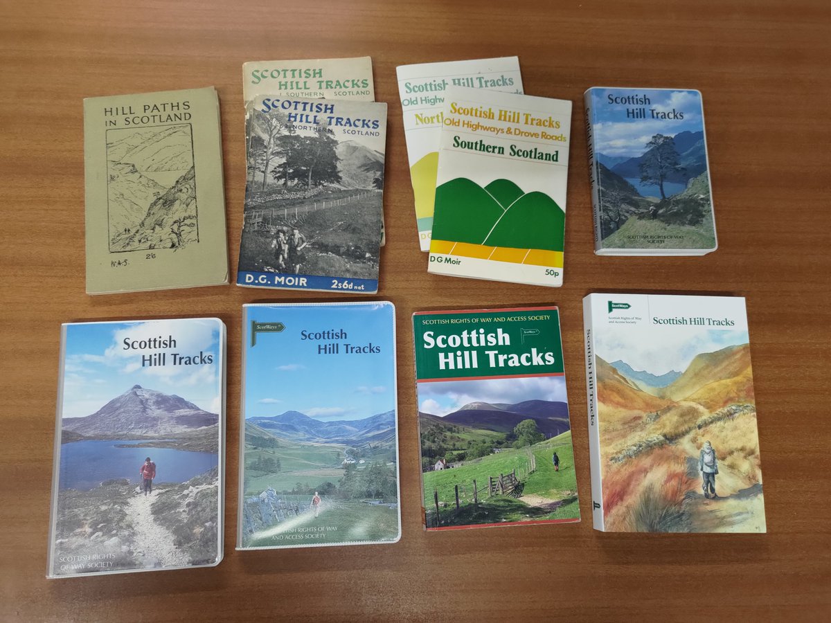 ScotWays's tweet photo. Over the last six months, we’ve taken a tour around the 25 sections (areas) covered by the brand new sixth edition of our guidebook, #ScottishHillTracks, published this year in the centenary of its predecessor’s publication. Here’s the whole journey in one 🧵: https://t.co/zftXWFLPrS